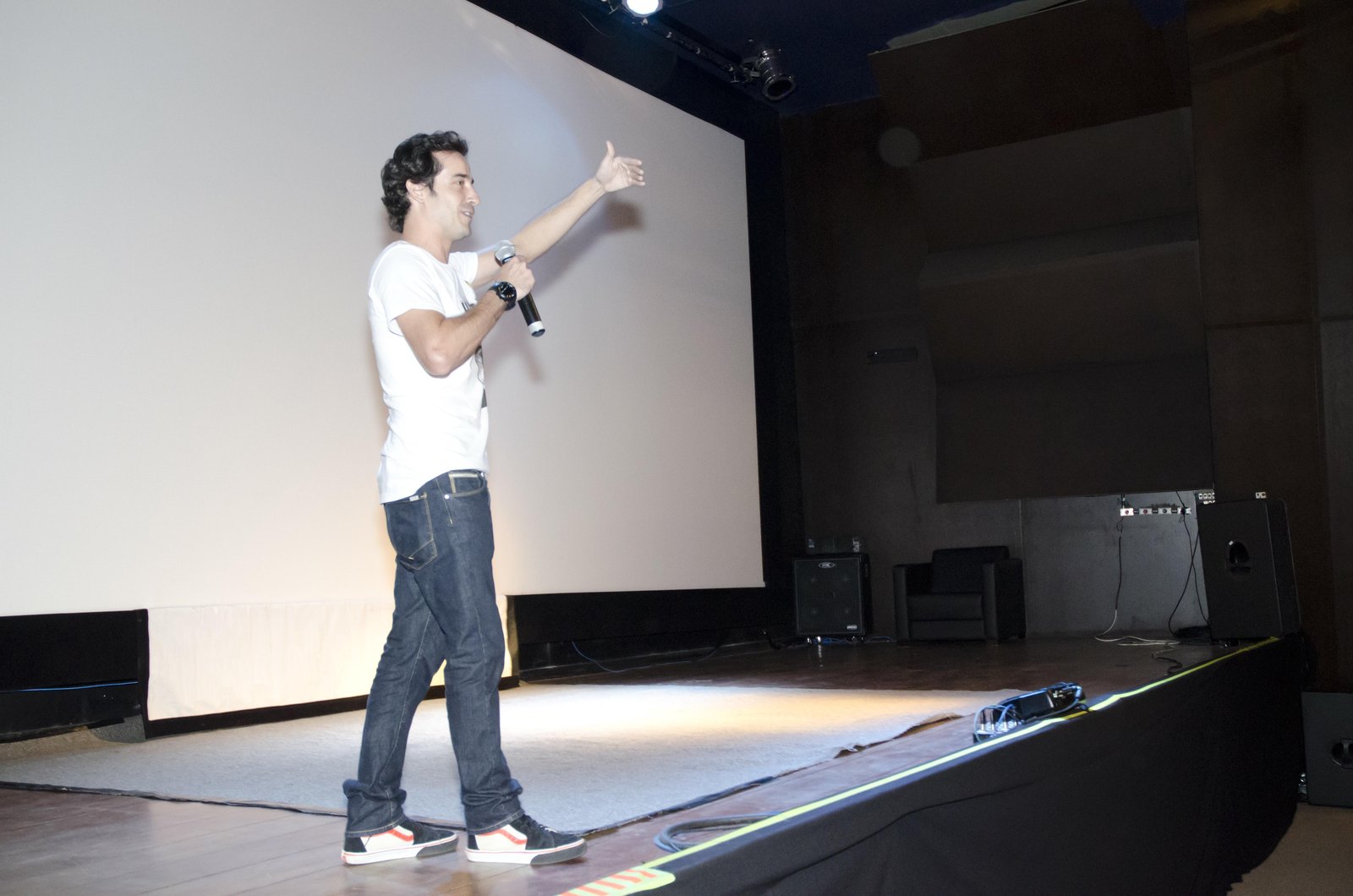 On stage at MIS
